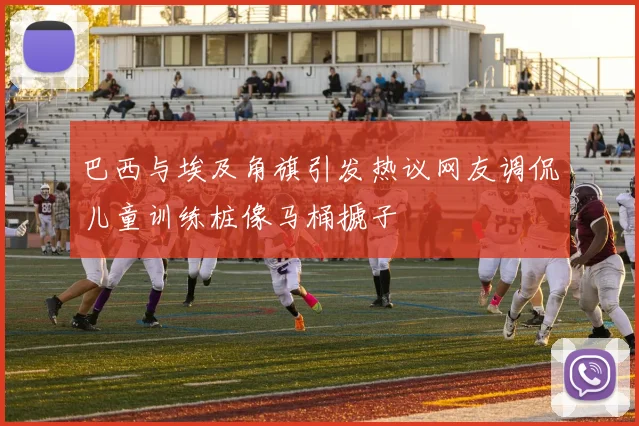 巴西与埃及角旗引发热议网友调侃儿童训练桩像马桶搋子